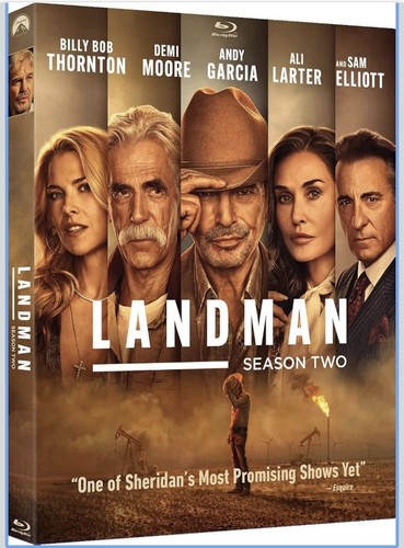 Landman season two blu ray - landman,